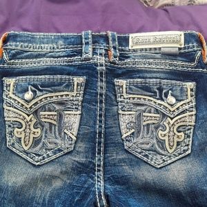 Rock revival size 29 midrise skinny